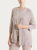 Cardigan aperto in lurex Ragno DS02MI