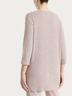 Cardigan aperto in lurex Ragno DS02MI