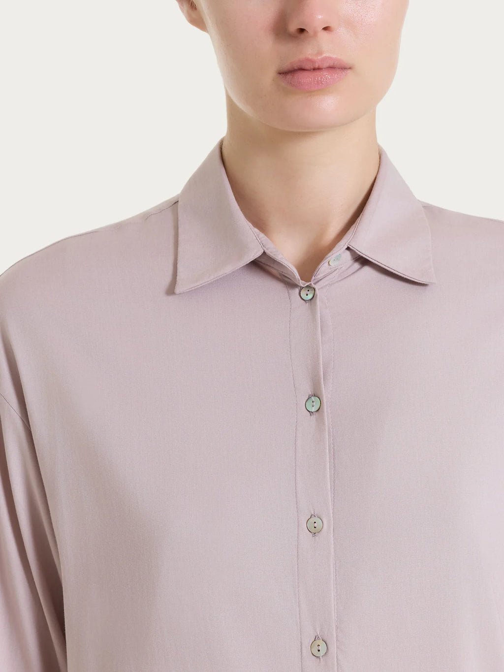 Camicia con manica ampia 3/4 Ragno DS26SC