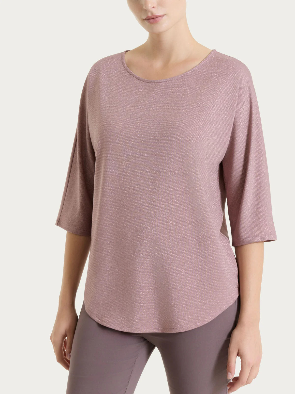 T-Shirt 3/4 in filo lurex Ragno DS38TX