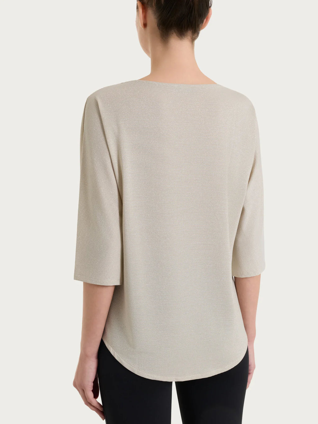 T-Shirt 3/4 in filo lurex Ragno DS38TX