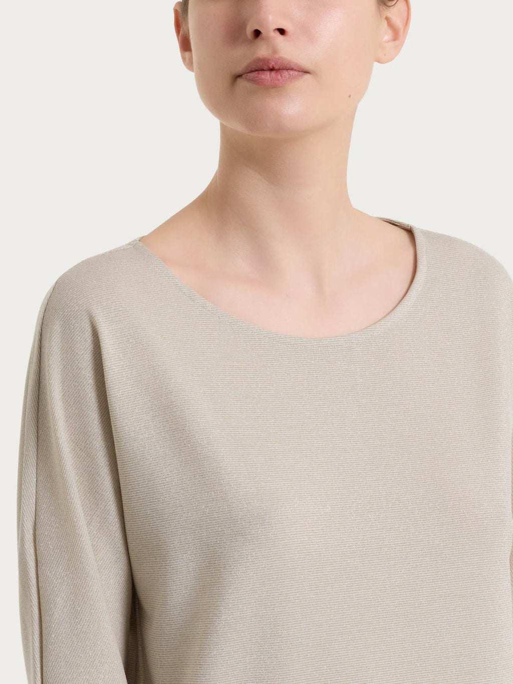 T-Shirt 3/4 in filo lurex Ragno DS38TX