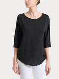 T-Shirt 3/4 in filo lurex Ragno DS38TX