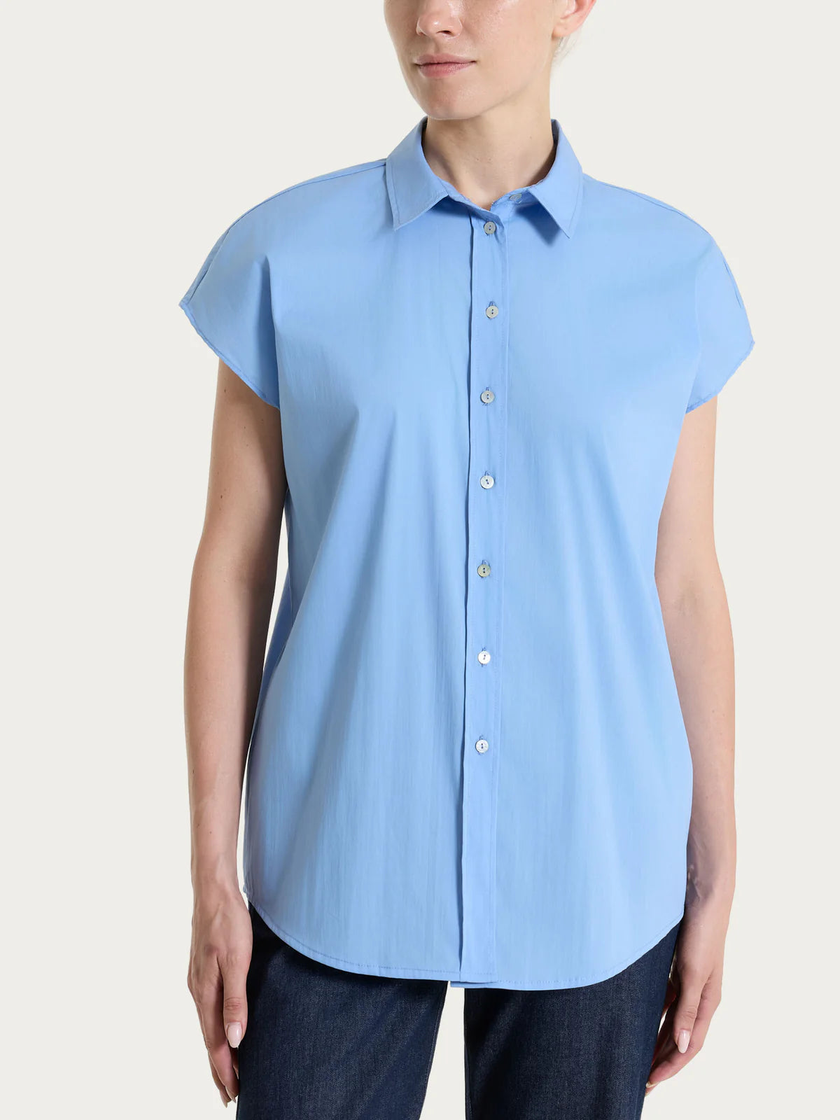 Camicia in popeline di cotone Ragno DS52SM
