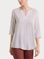 Blusa con scollo a V Ragno DS57SW