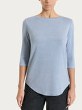 T-Shirt con scollo a barchetta Ragno DS95TB