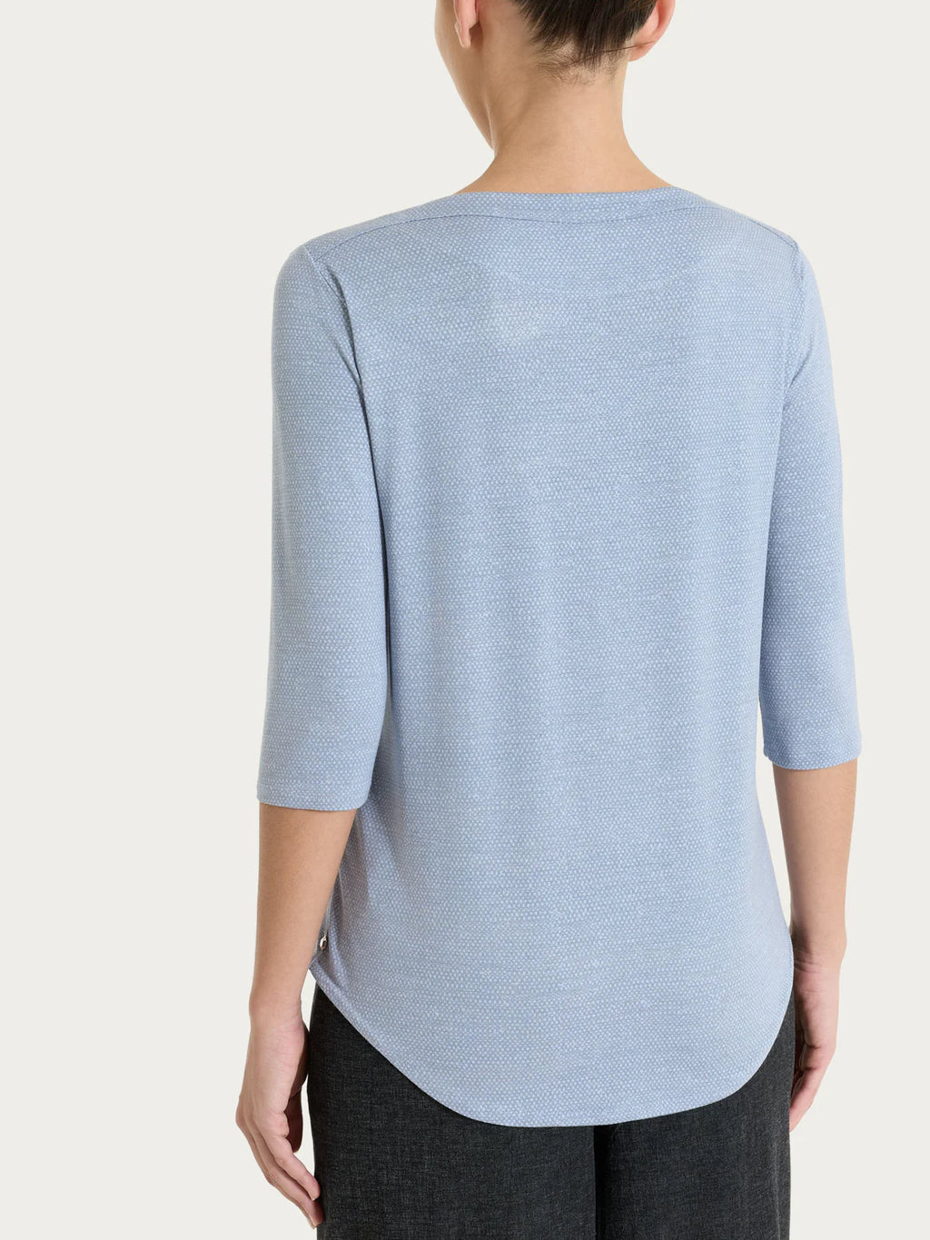 T-Shirt con scollo a barchetta Ragno DS95TB