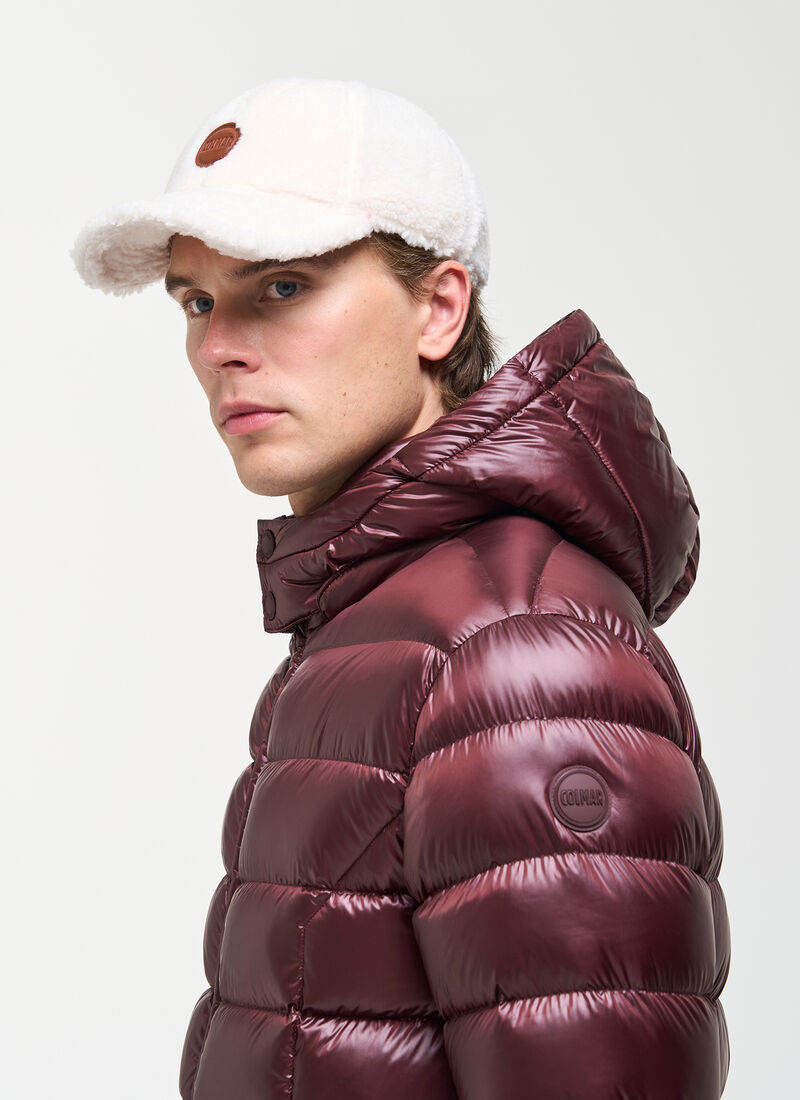 Piumino lucido con cappuccio staccabile 12000071R COLMAR ORIGINALS
