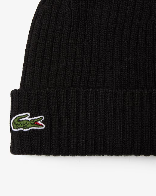 Cappello risvolto Lacoste RB0001 00 031 Nero