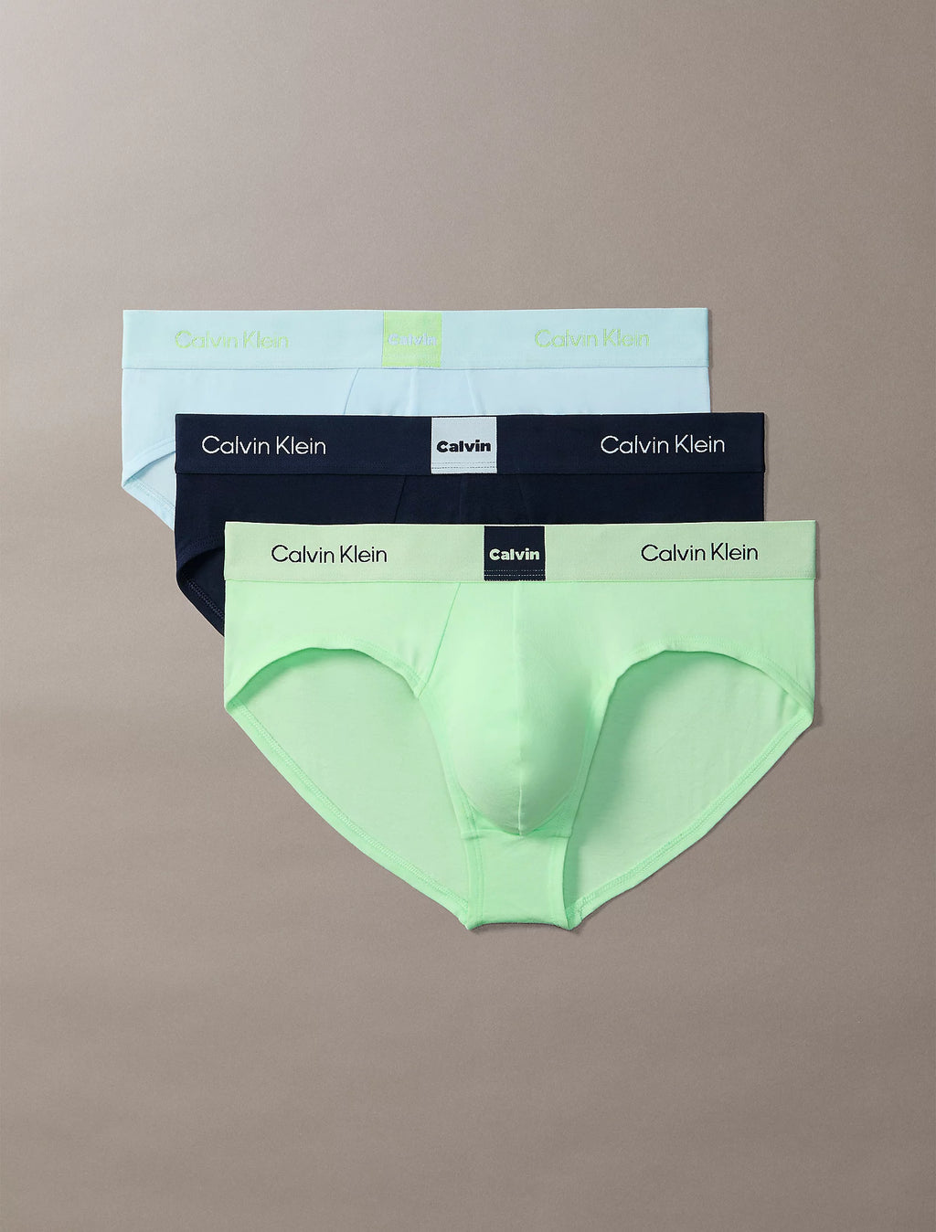 Slip 3 pack in cotone Calvin Klein LV00NB4475 3U3