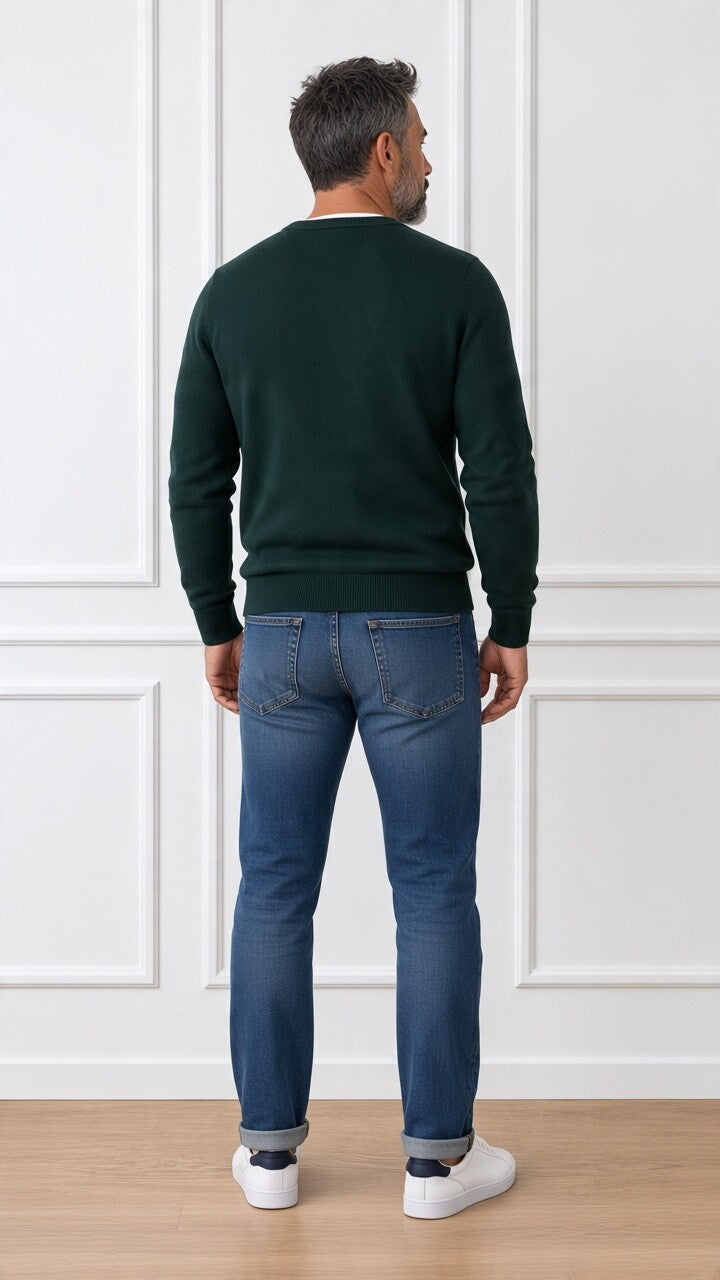 Maglia scollo a V AH3221 LACOSTE