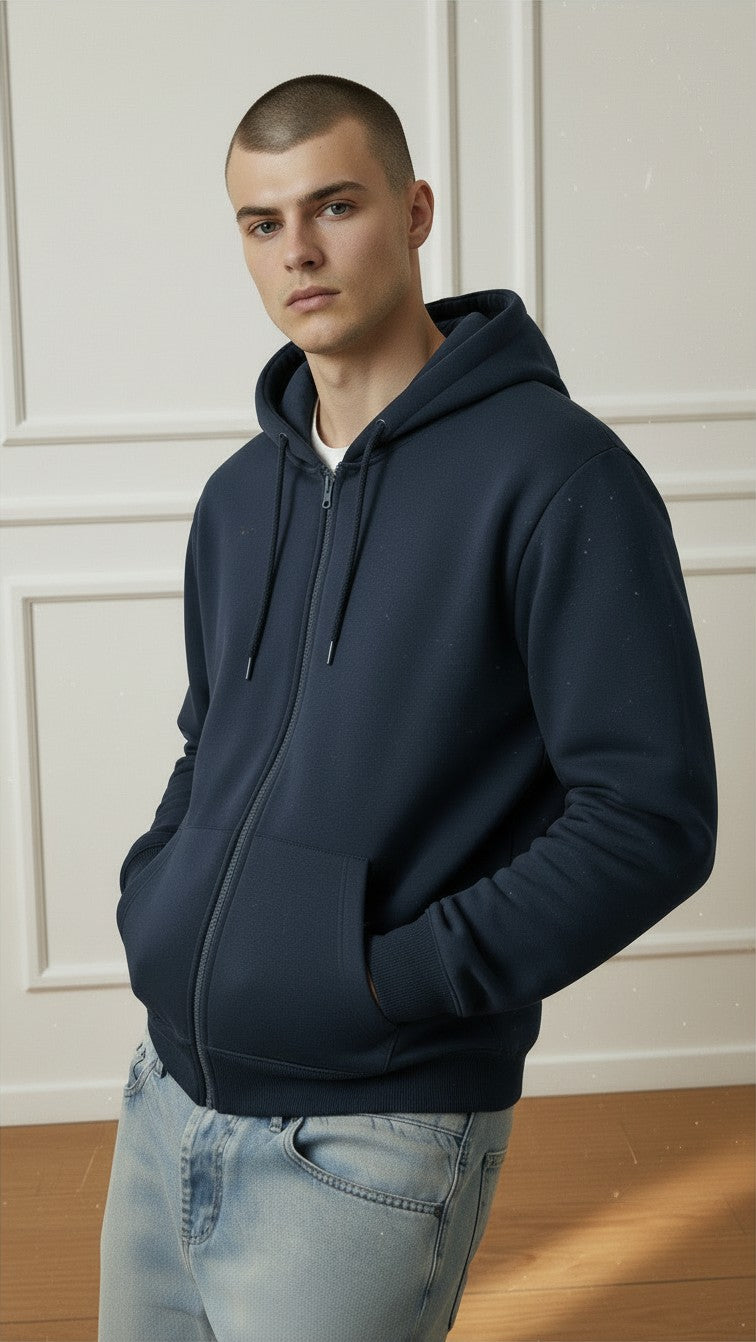 Felpa basic full-zip OE1F2W6F39 OVER/D