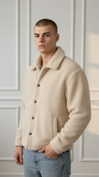 Giubbino teddy over OC1F2W6J20 OVER/D