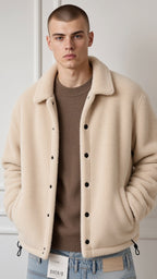 Giubbino teddy over OC1F2W6J20 OVER/D