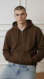 Felpa basic full-zip OE1F2W6F39 OVER/D