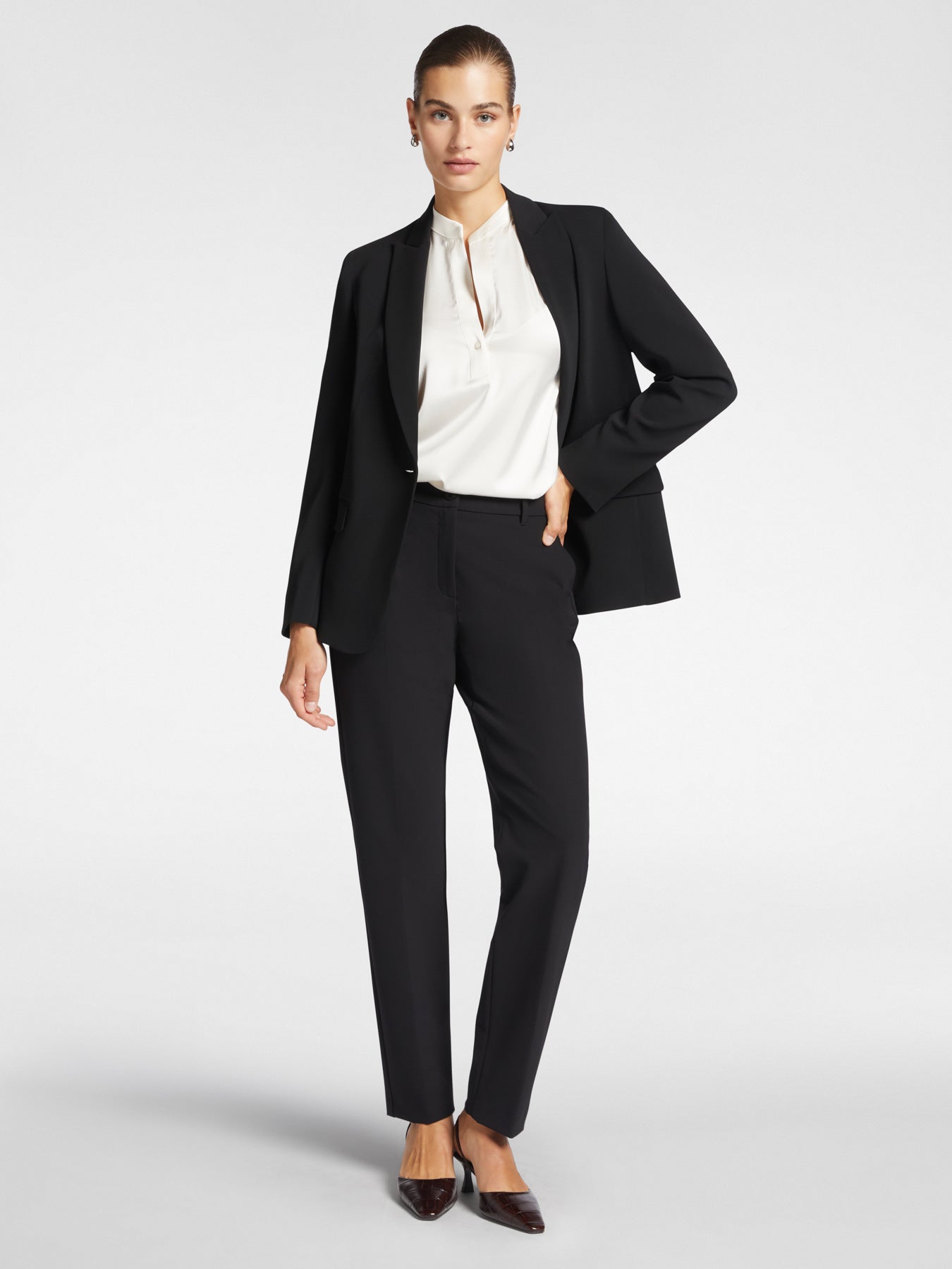 Pantalone chinos P070P0 Elena Mirò blu