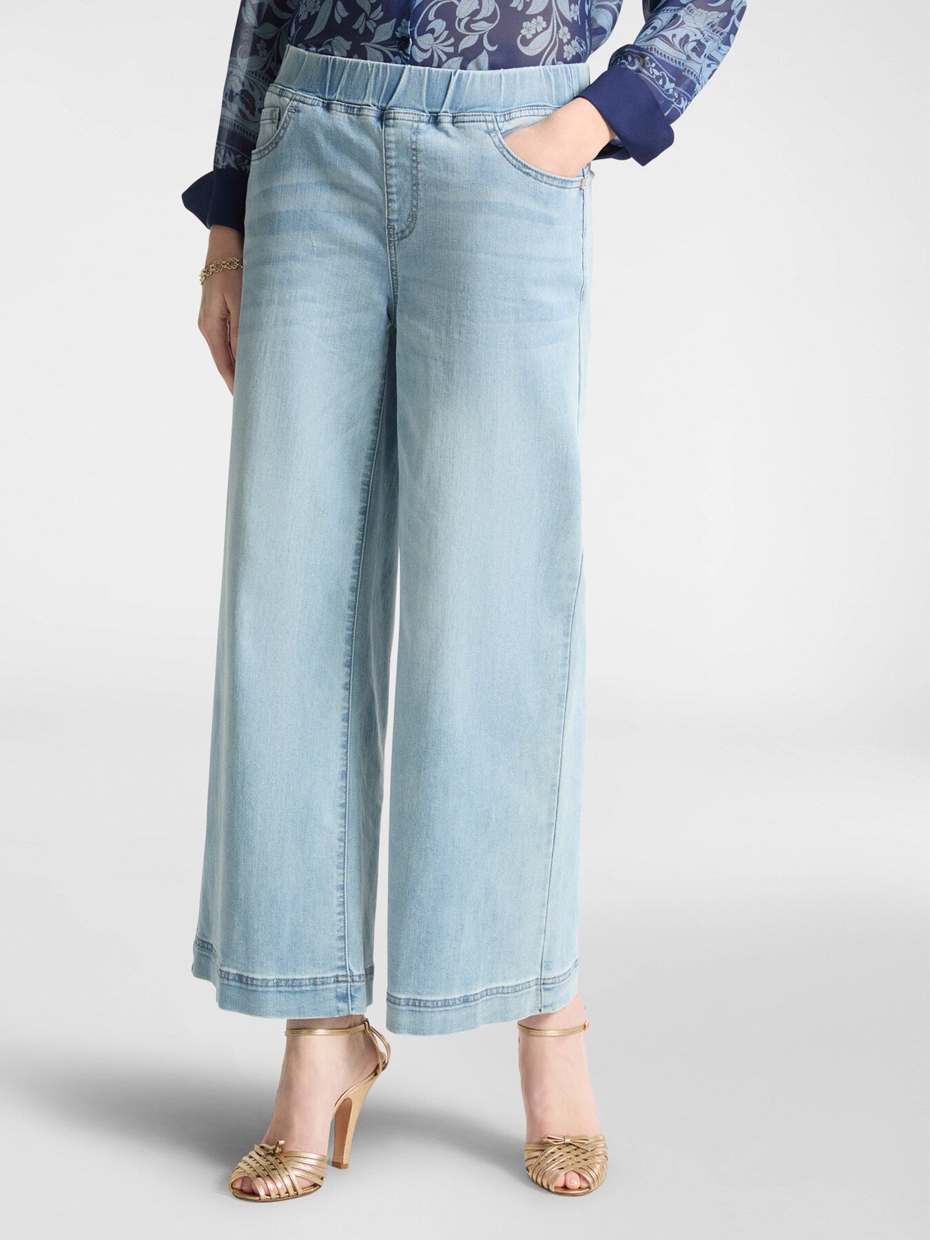 Jeans 5 tasche cropped P452 Elena Mirò