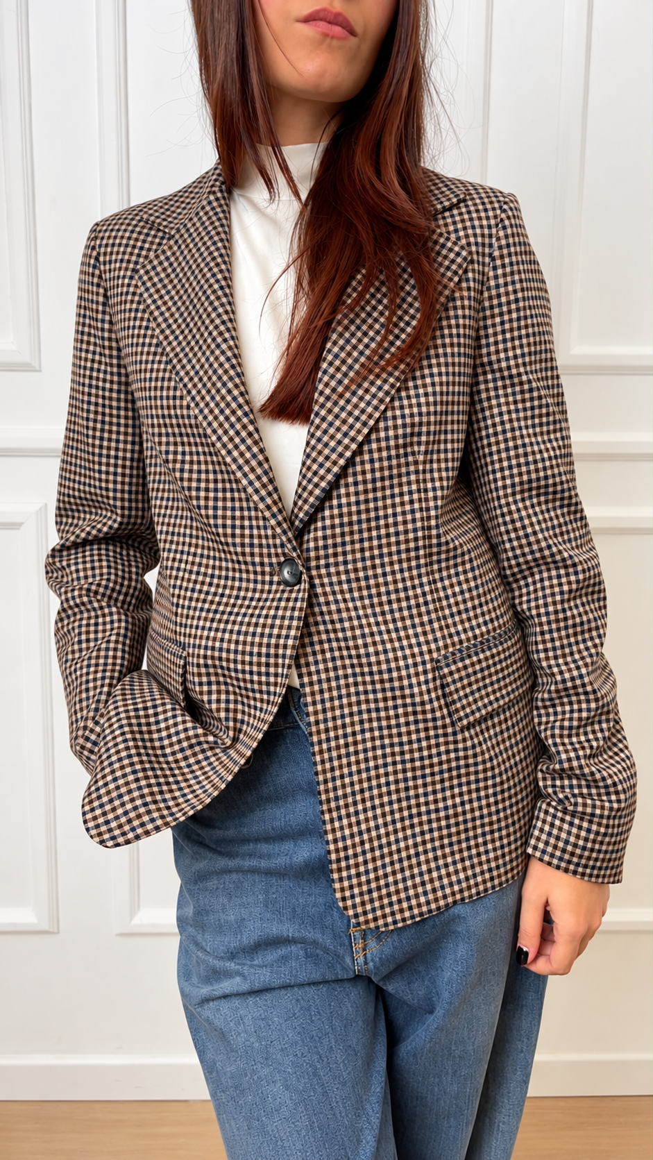 Blazer quadretti TAC0444 VICOLO