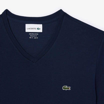 T-Shirt scollo V Lacoste TH6710 166