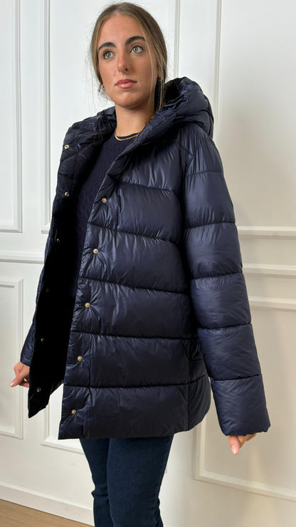 Emme Marella Berna 011 Quilted Hooded Jacket