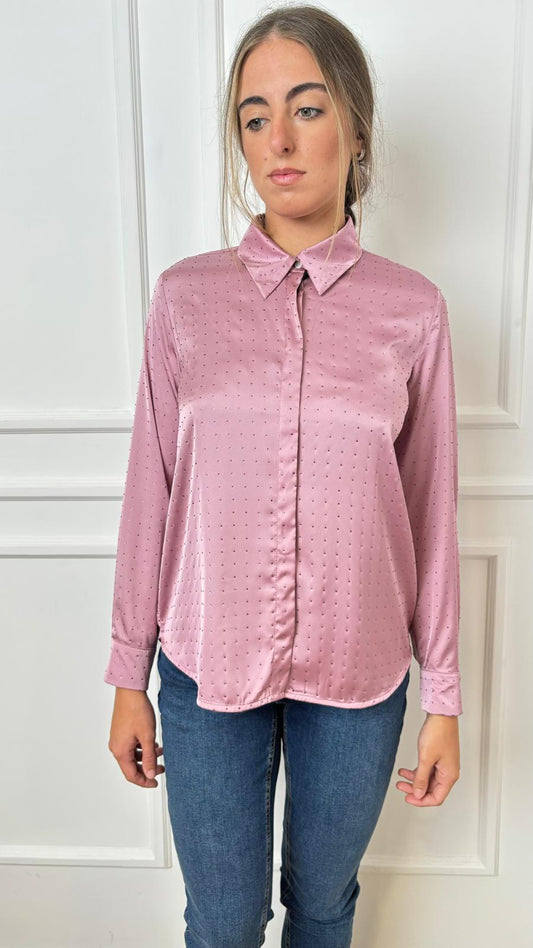 Emme Marella Radial 001 Rhinestone Shirt