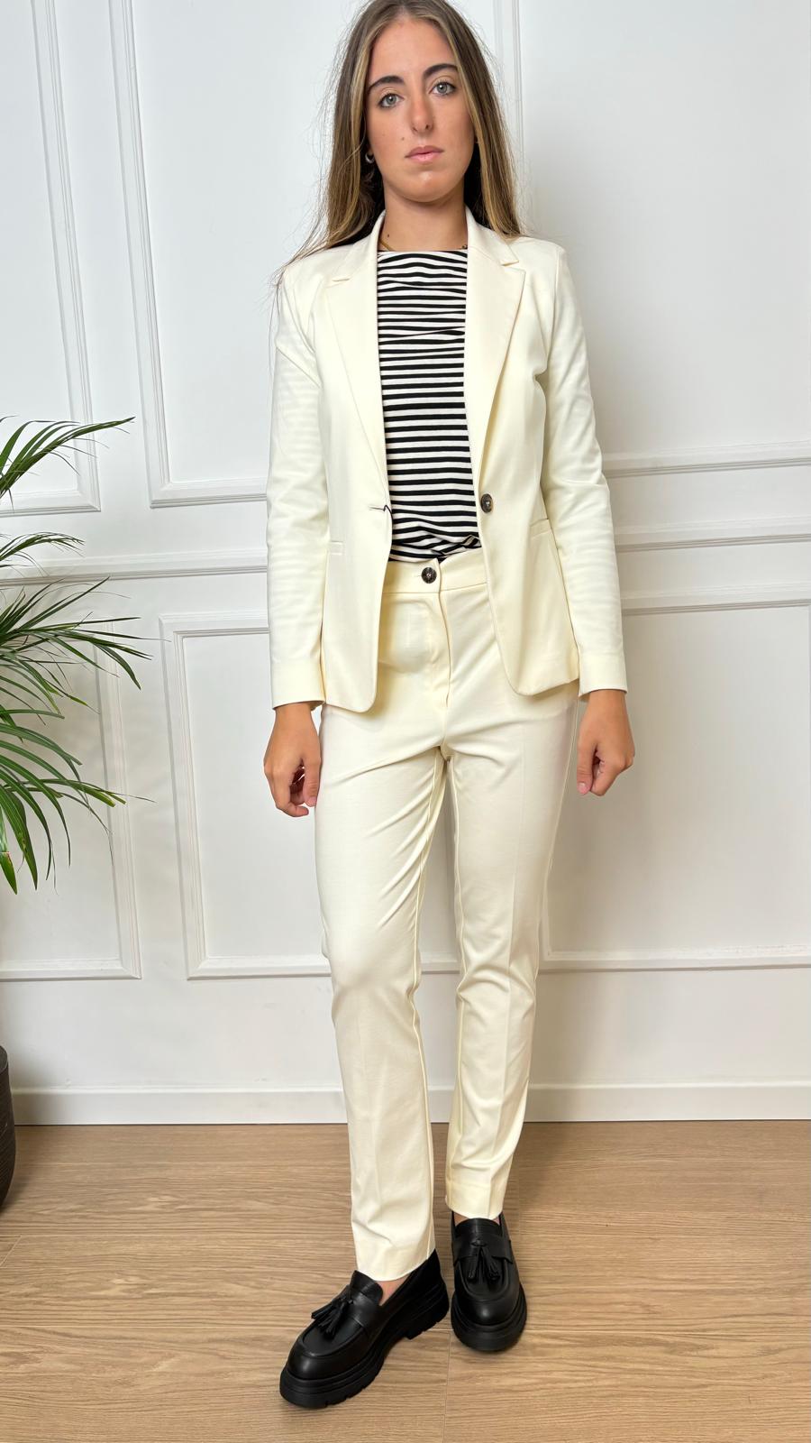 Emme Marella Pia 007 Milan Stitch Trousers