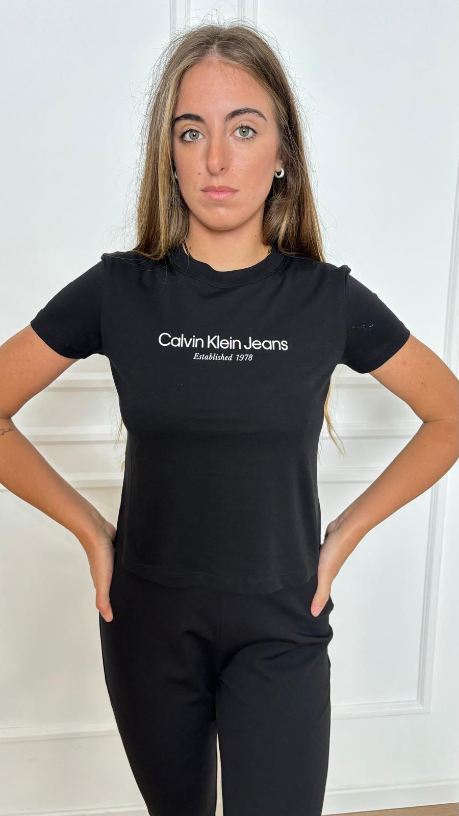 Calvin Klein logo t-shirt J20J224914 BEH