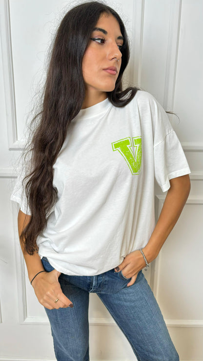 T-Shirt V Vicolo RB0014 lime