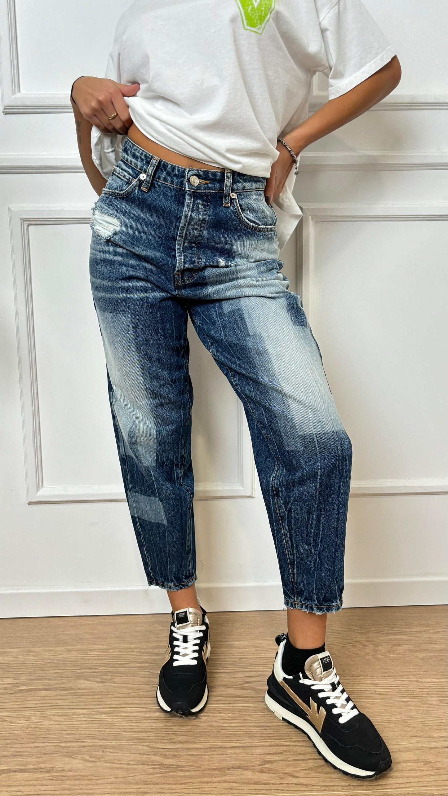 Jeans Aria slavato Vicolo DZ5032