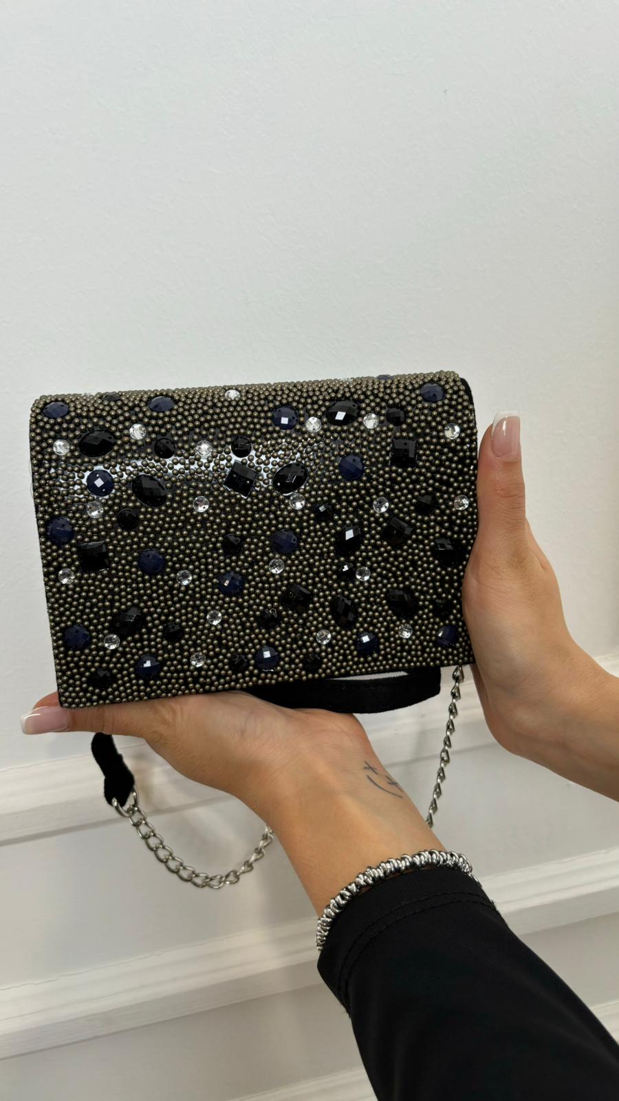 Pochette strass 098