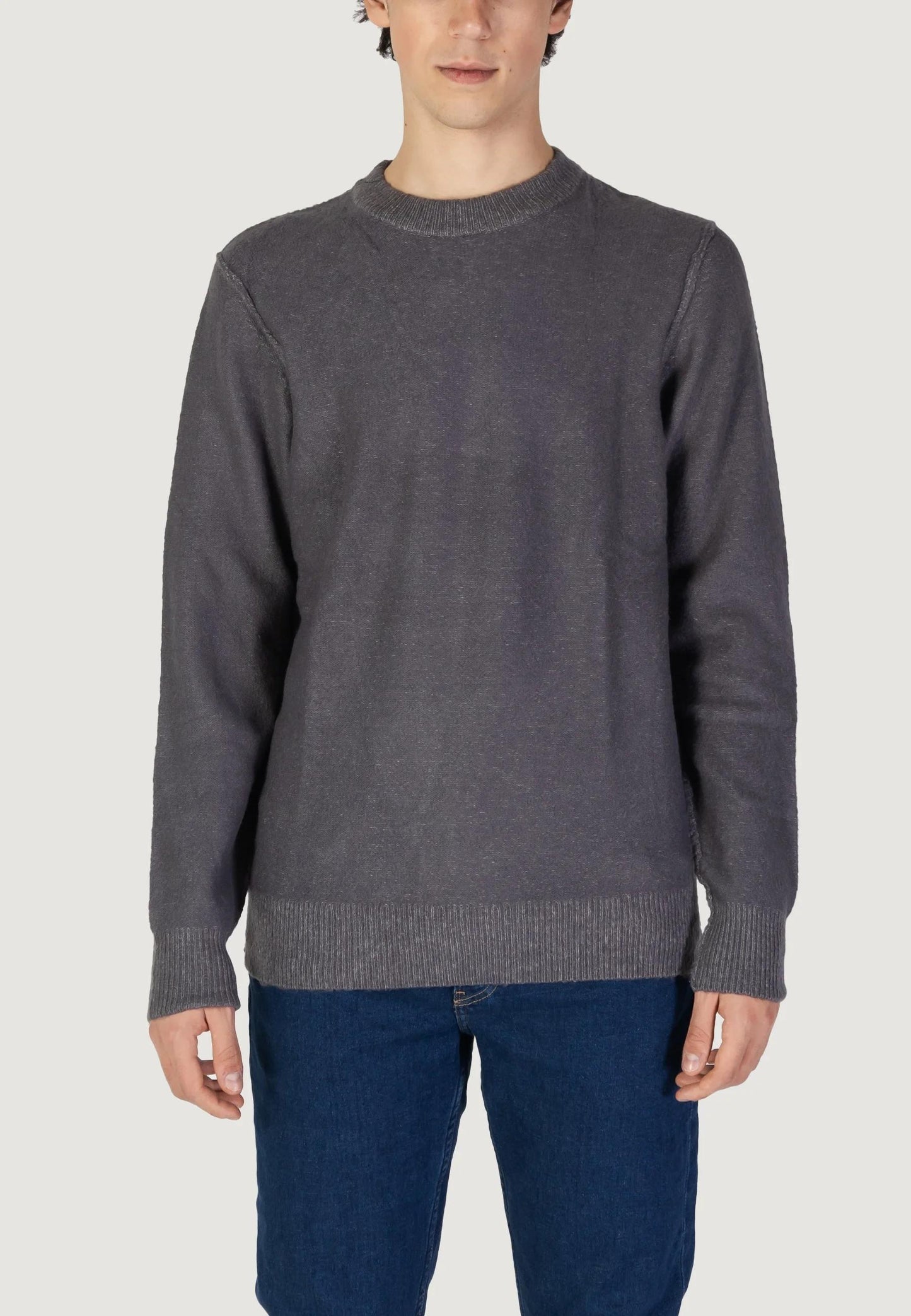 Maglione Gas bicolor 562244 3920 grigio