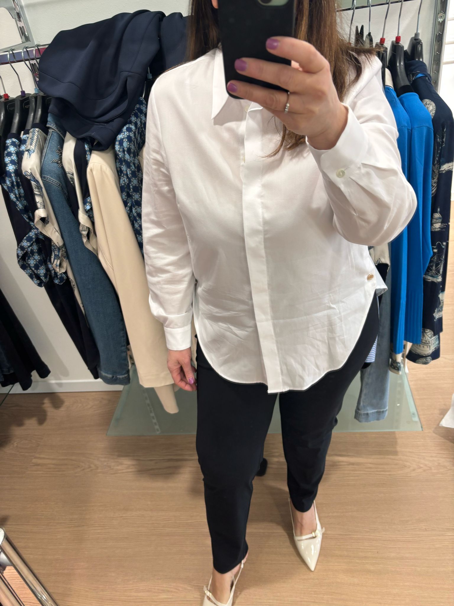 Pantaloni slim fit P033P1 Elena Mirò