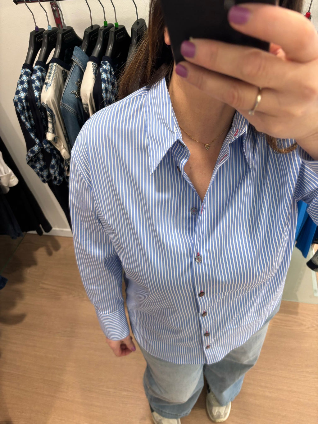 Camicia a righe 5095 Elena Mirò