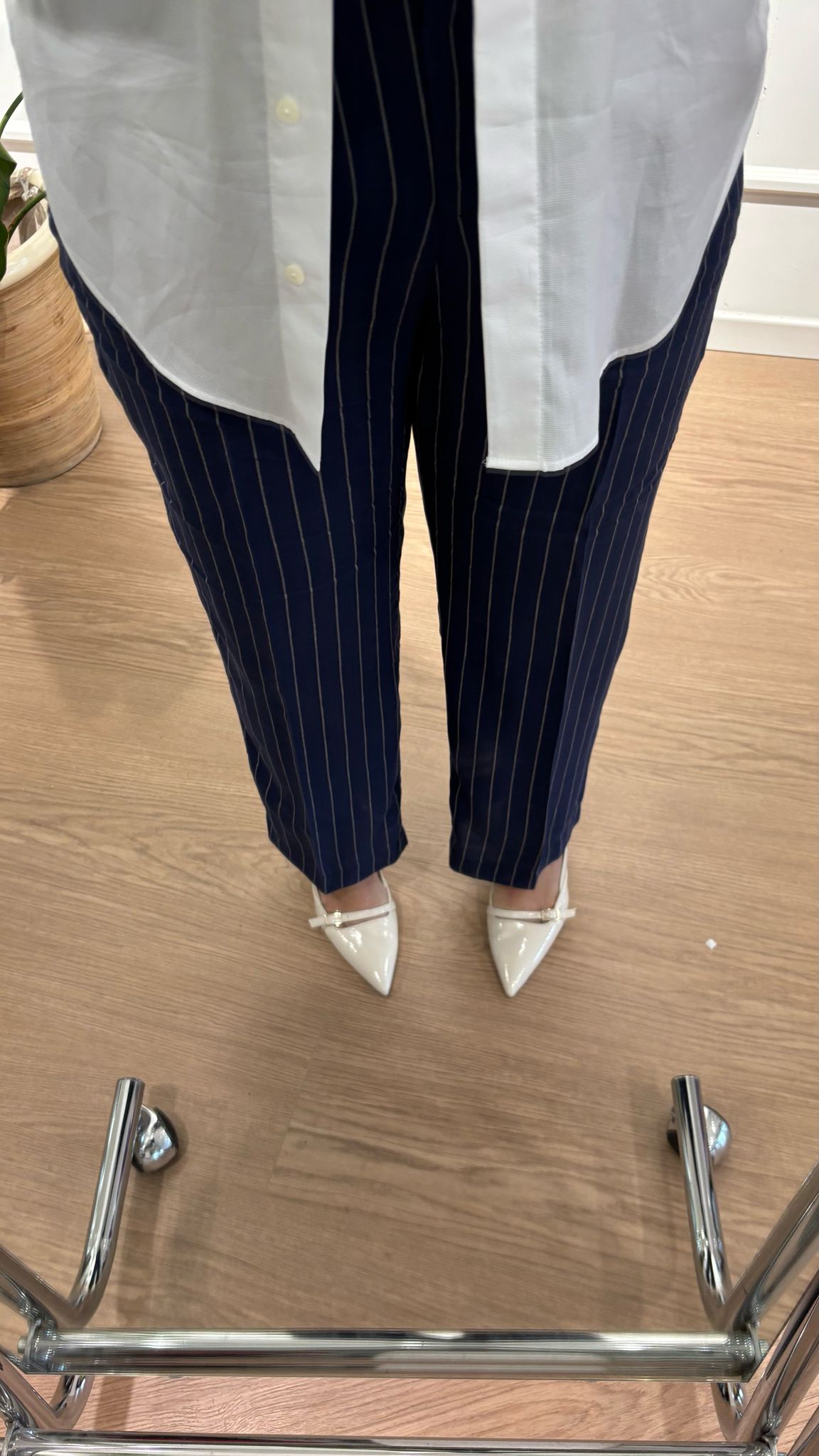 Pantalone gessato P126P0 Elena Mirò