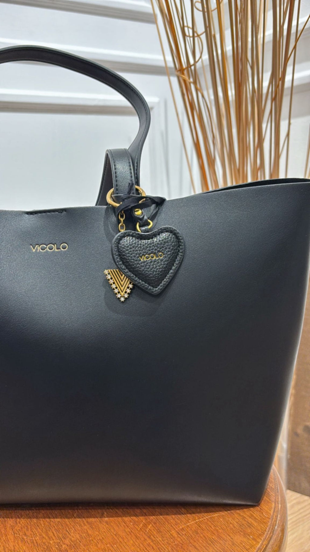 Borsa shopper XF0017 Vicolo nera