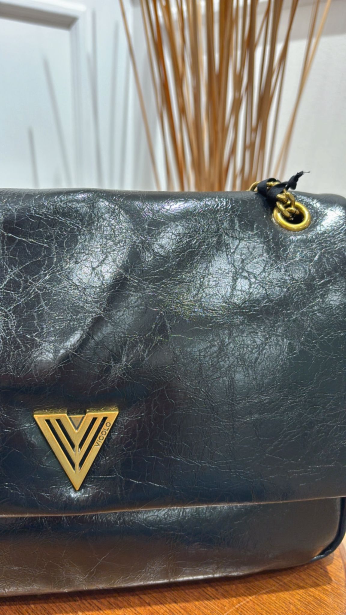 Borsa maxi mirror XF0007 Vicolo nera