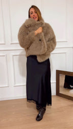 Abito sottoveste Imperial AFVTKBA nero