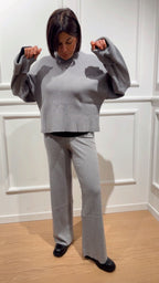 Tuta in maglia a coste 77187F Vicolo