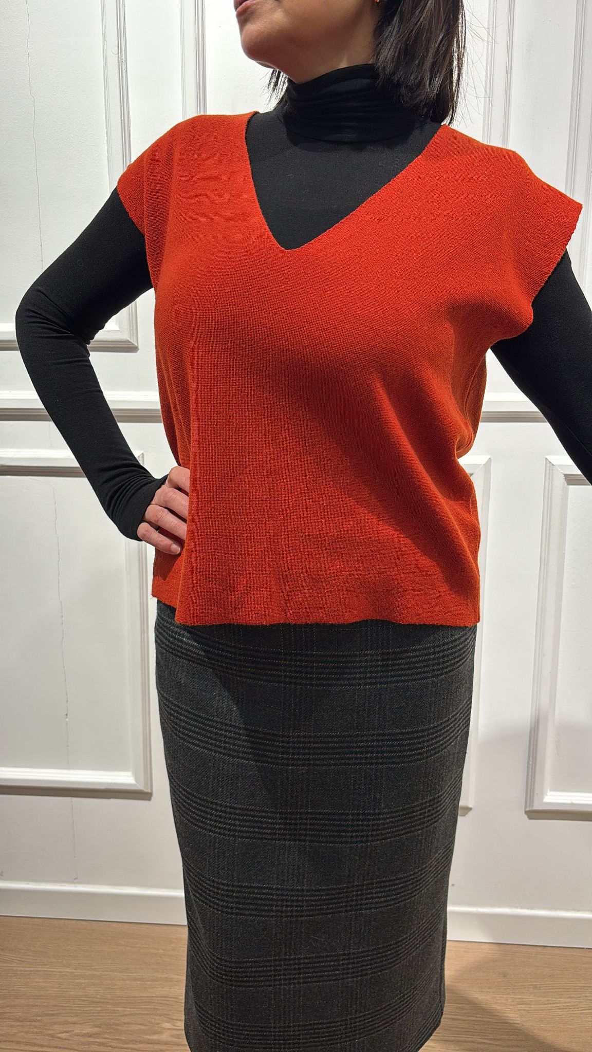 Gilet in maglia 44055F Vicolo