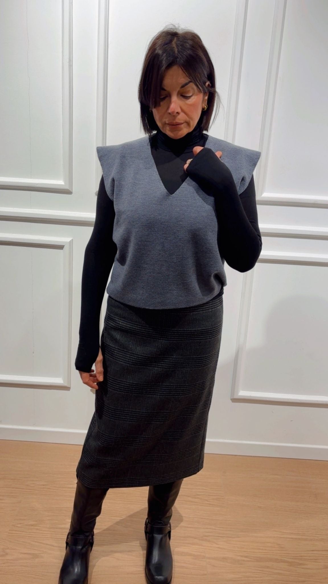 Gilet in maglia 44055F Vicolo