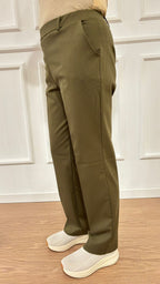 Pantalone Compact Light Ragno D293PP B09 Oliva