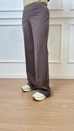 Pantalone Wide Ragno DS30PE C71 Melanzana