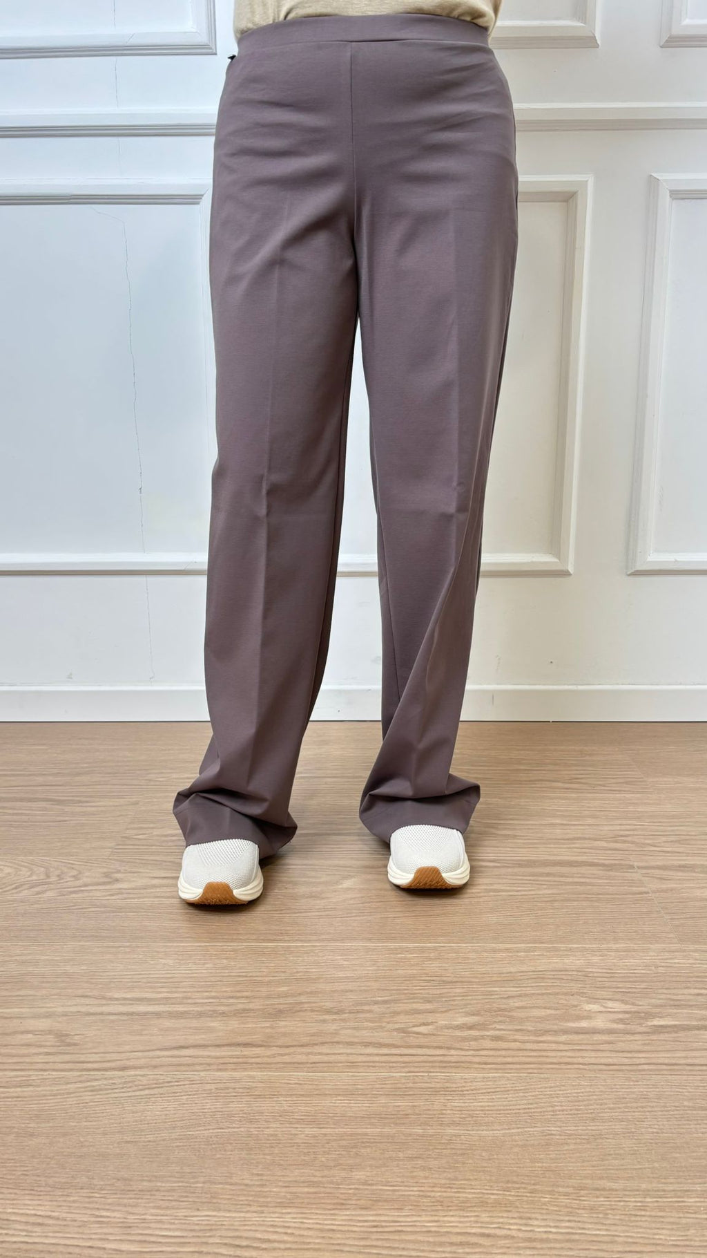 Pantalone Wide Ragno DS30PE C71 Melanzana