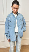Camicia denim Melina Vicolo DAB5163