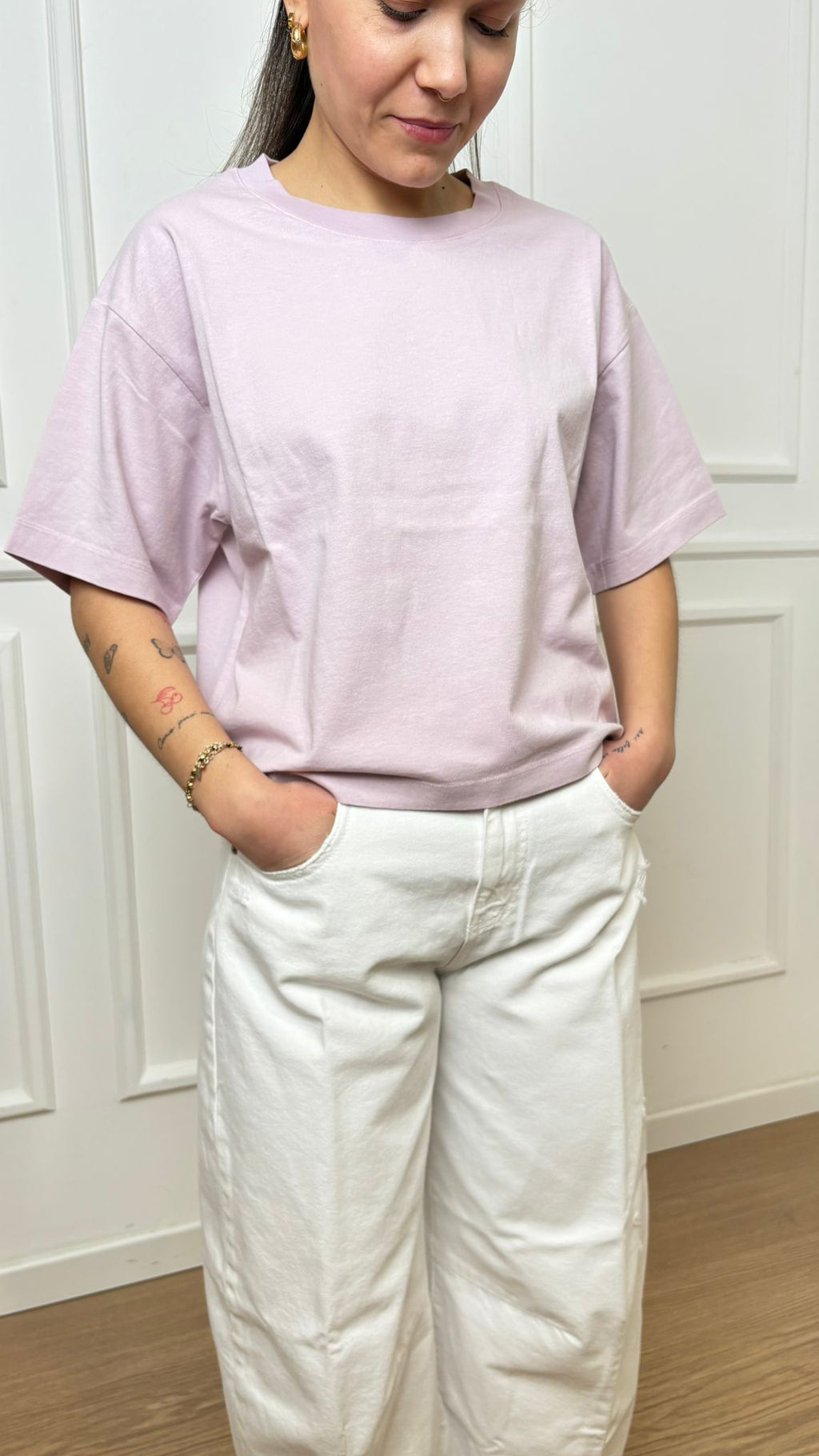 T-shirt crop Vicolo UAB0022