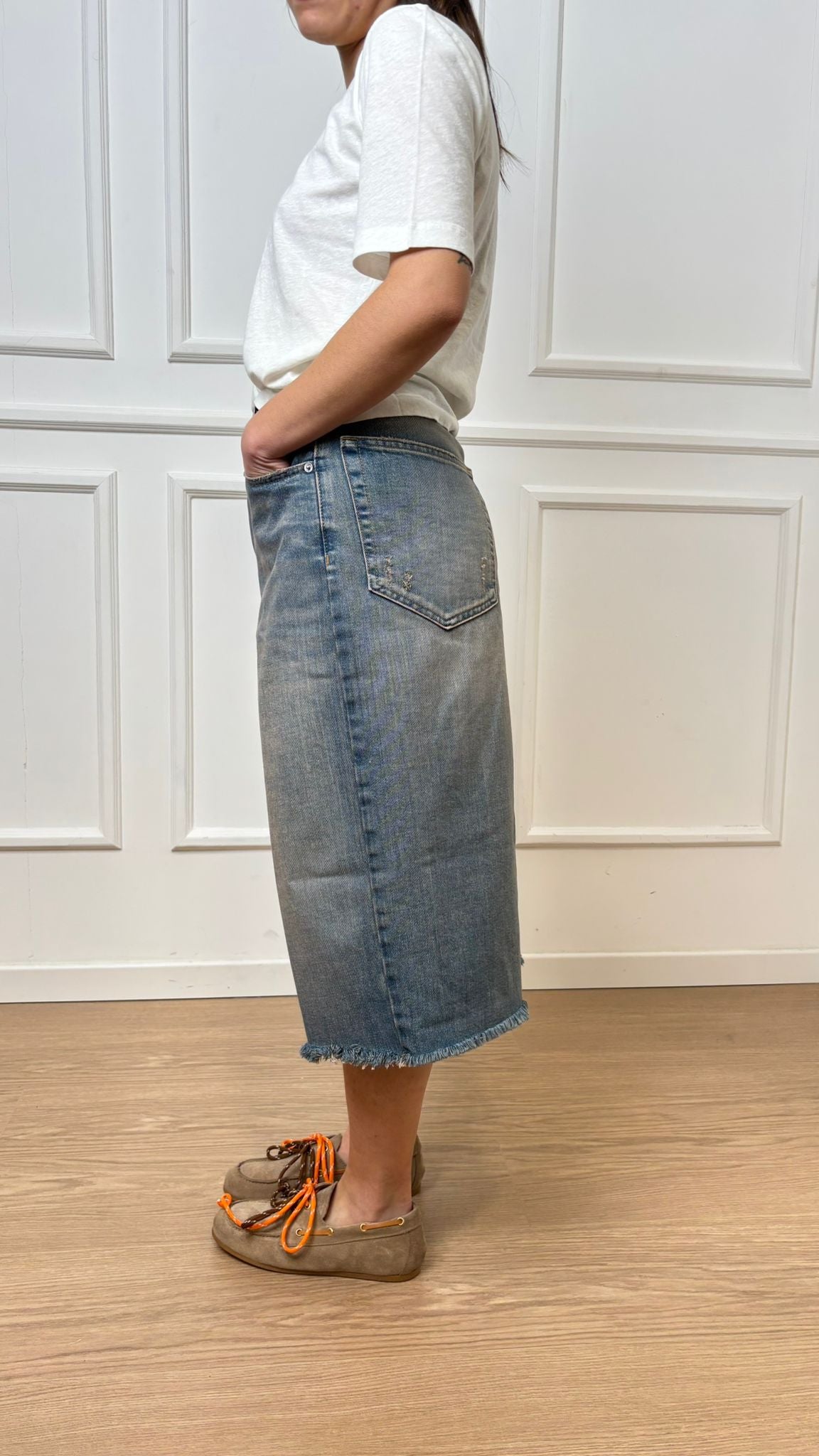 Jeans bermuda Carola Vicolo DAB5082