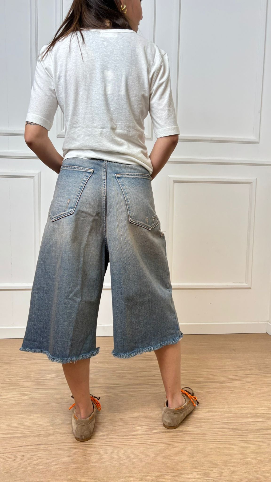 Jeans bermuda Carola Vicolo DAB5082