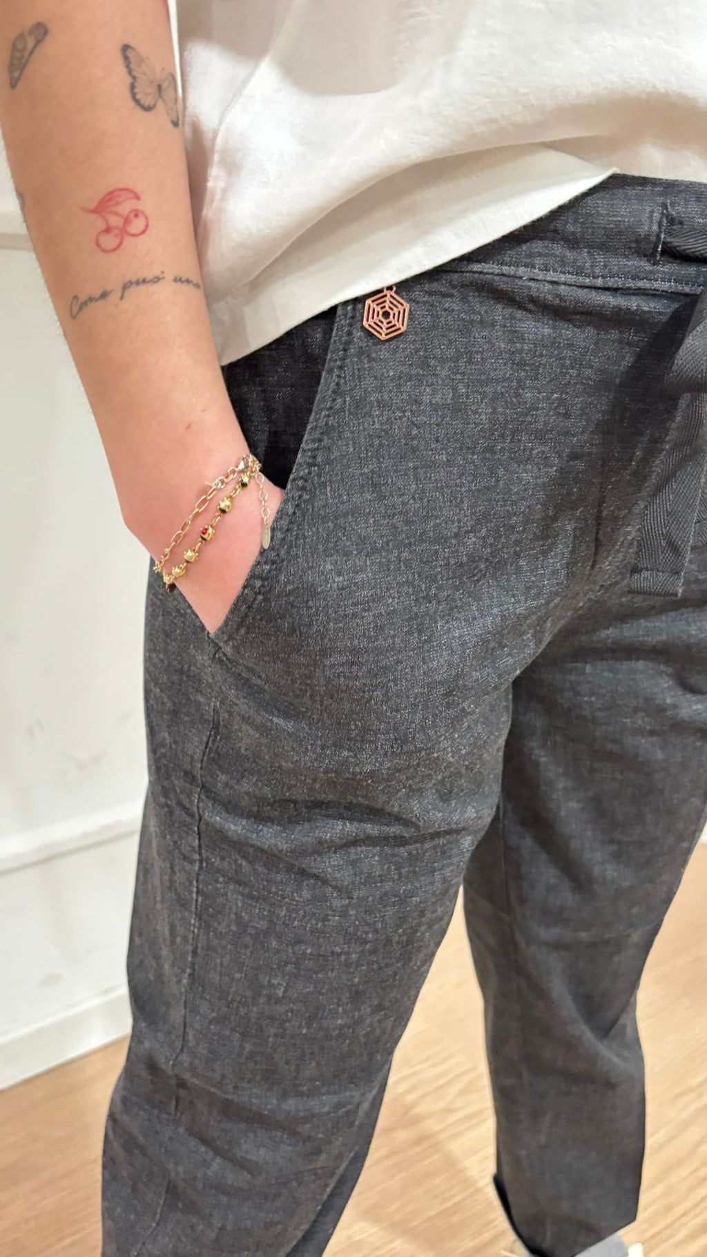 Jeans laccio Ragno DS87PB C14