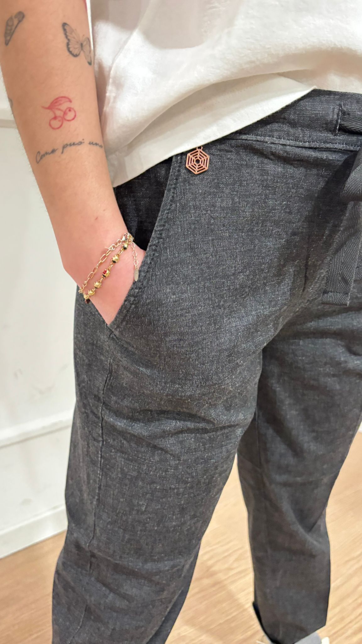 Jeans laccio Ragno DS87PB C14