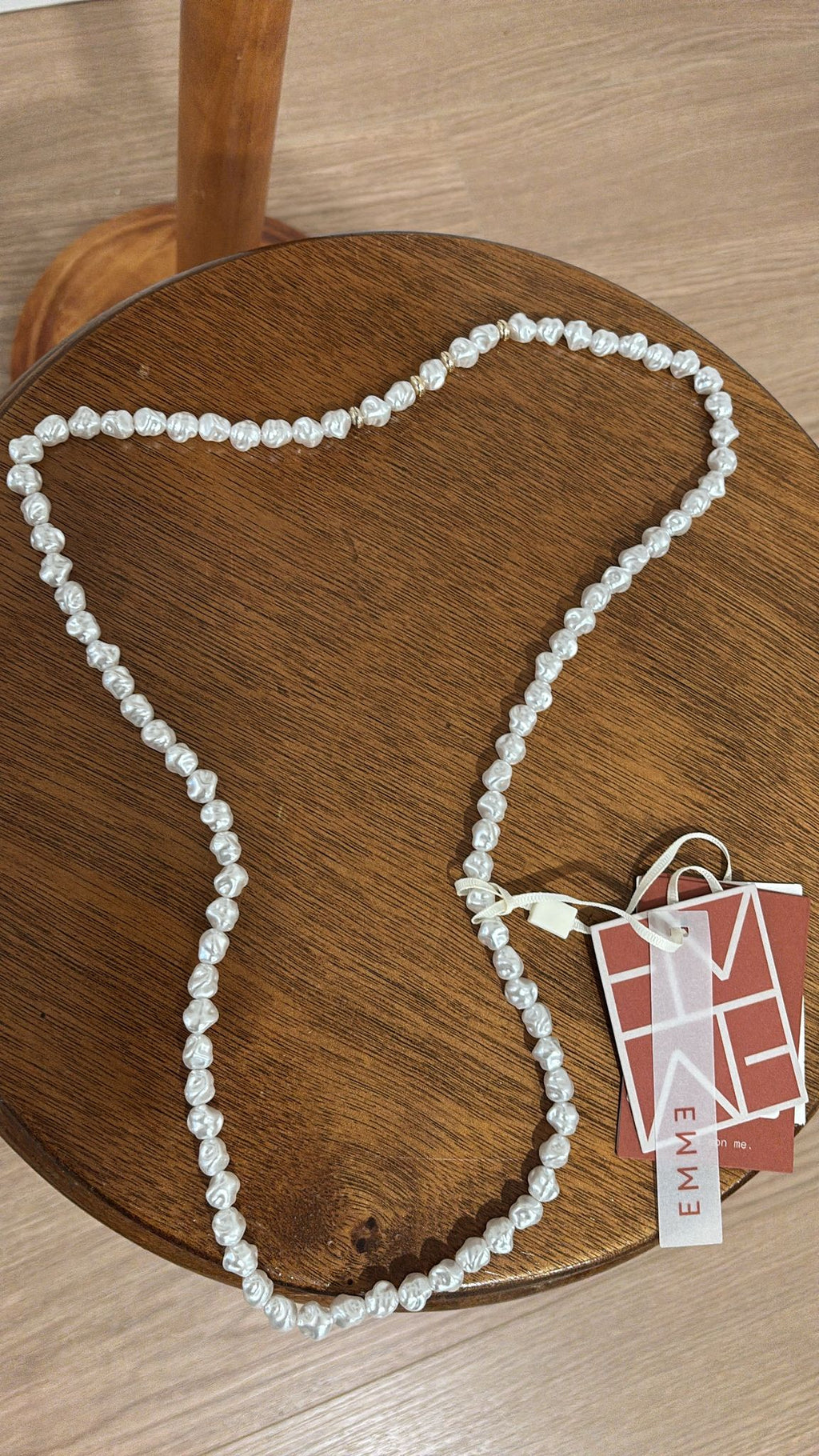 Collana Pulvino perla Emme Marella